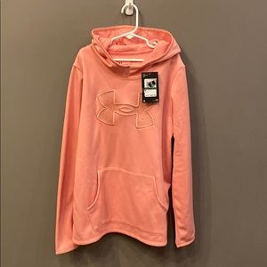 NEW pink Under Armour sweatshirt.